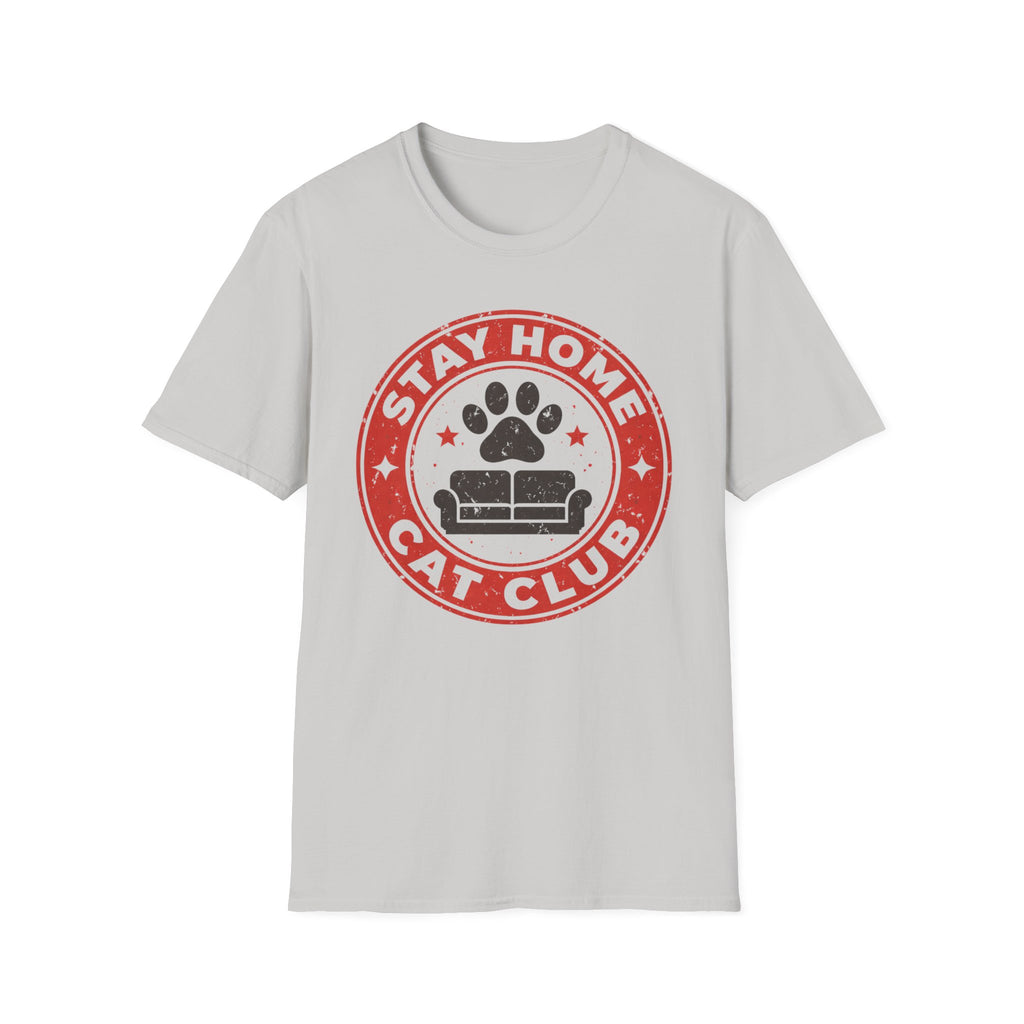 Stay Home Cat Club - T-Shirt