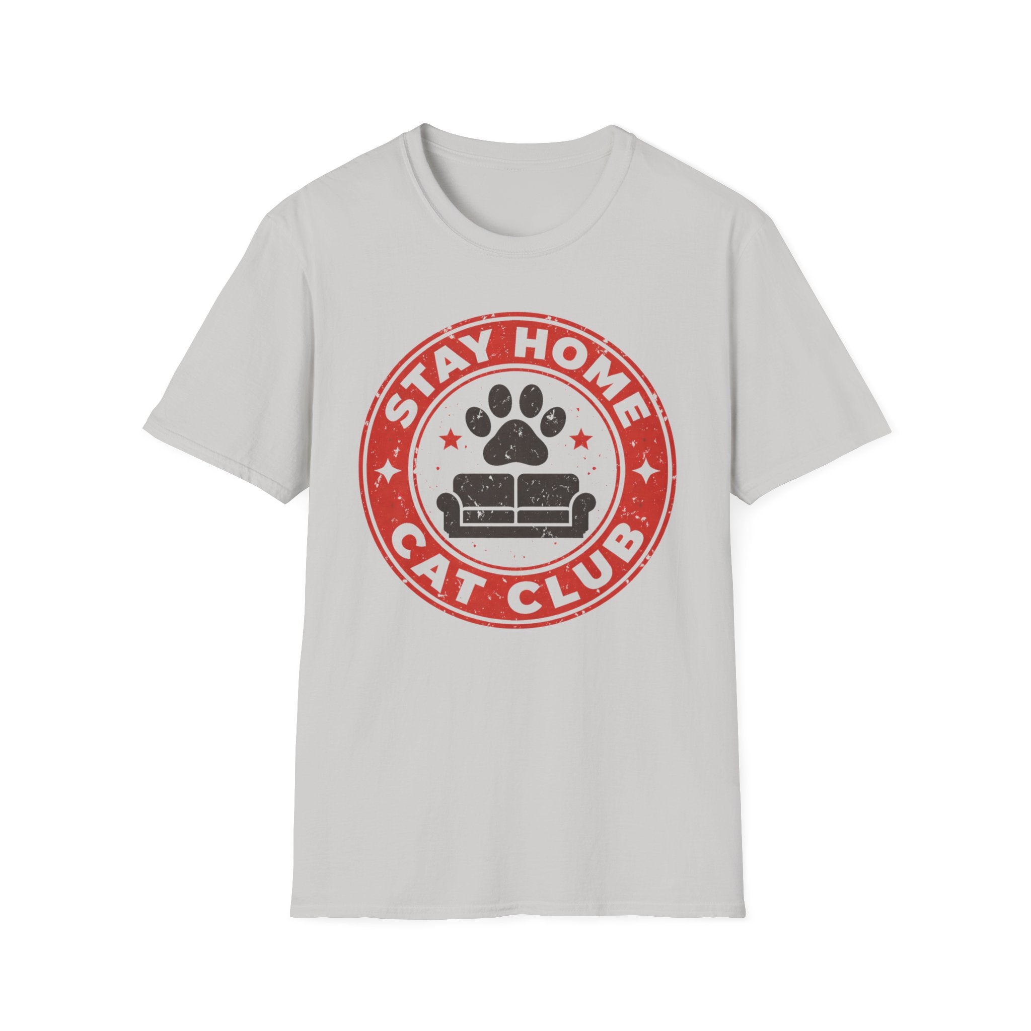 Stay Home Cat Club - T-Shirt