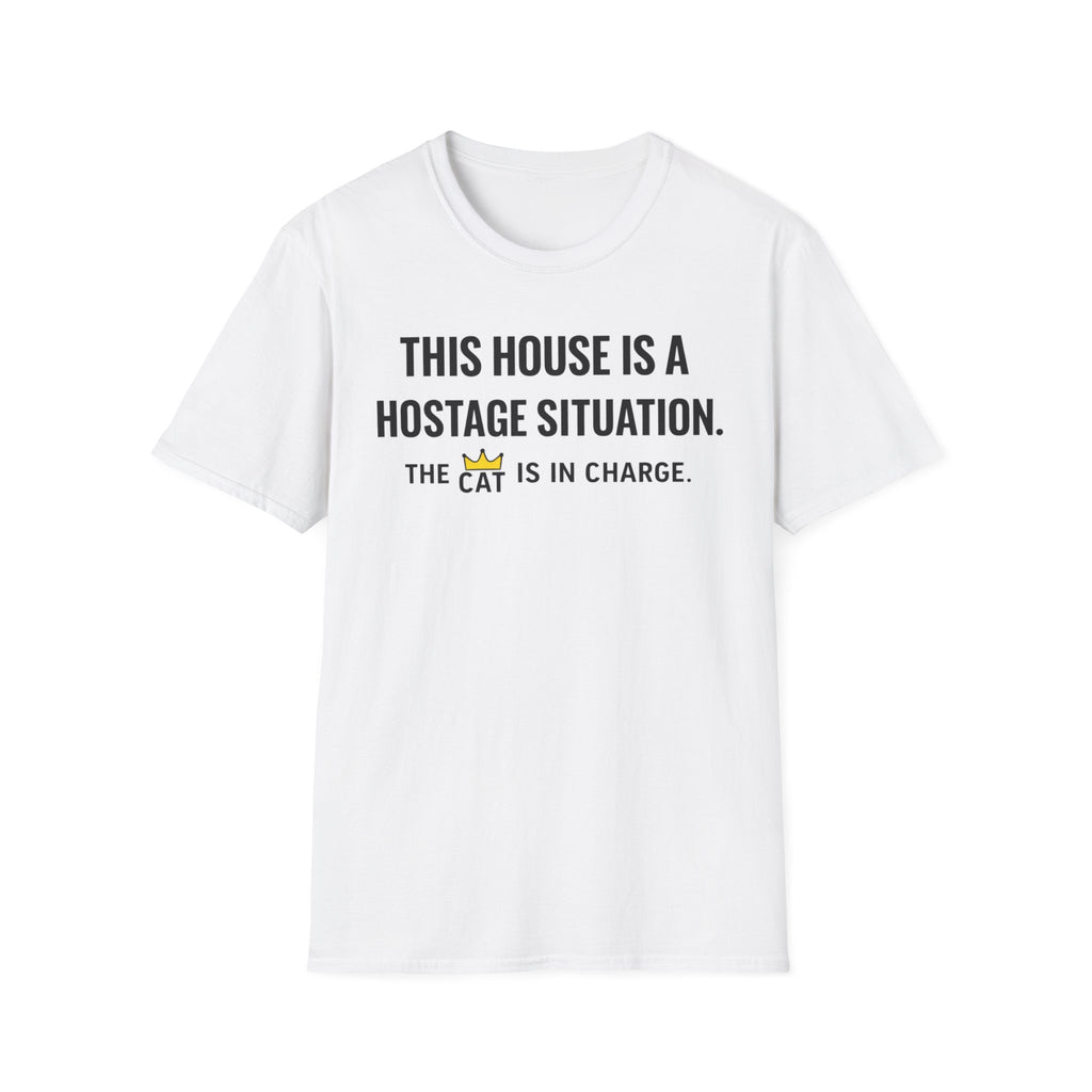 The Cat Is In Charge - T-Shirt