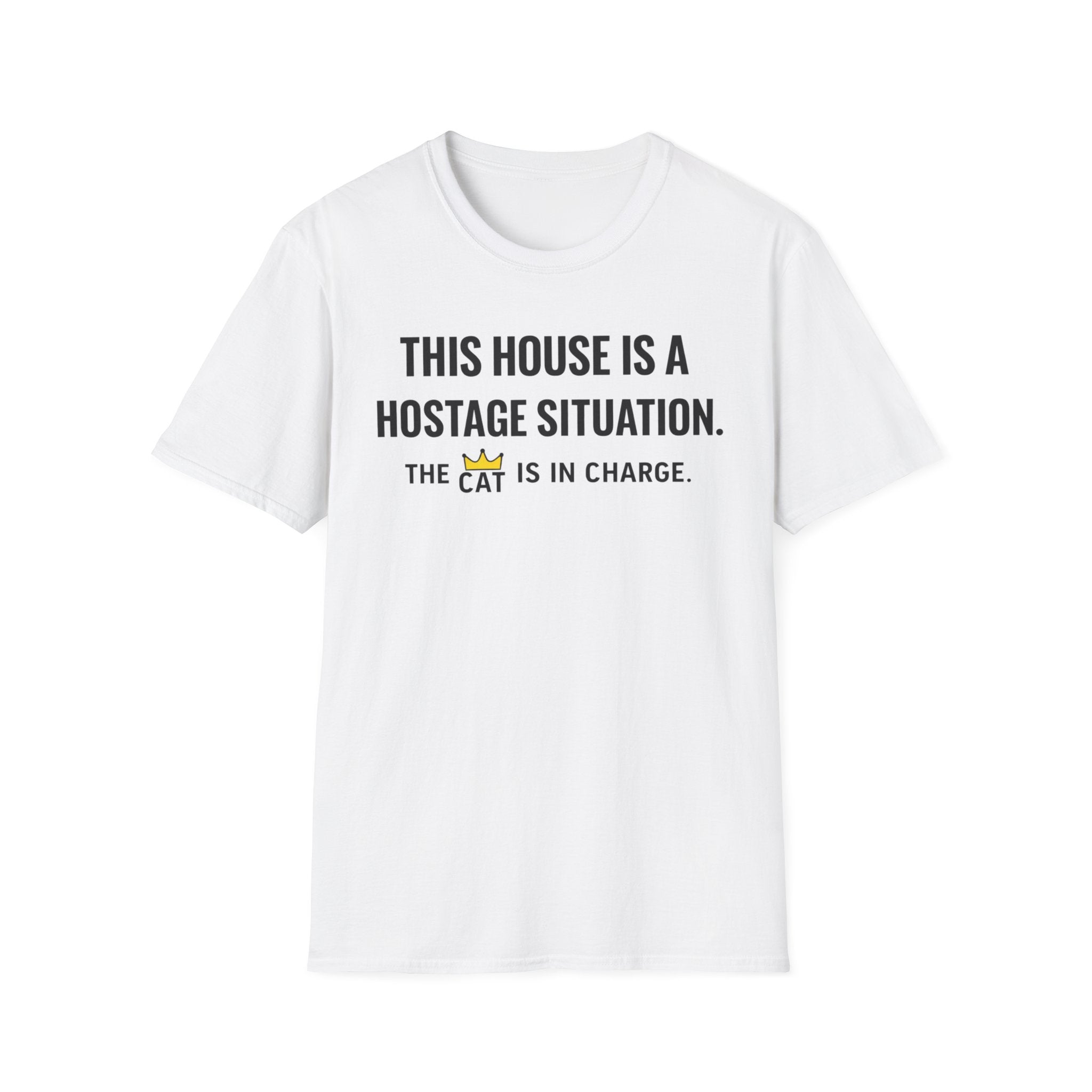 The Cat Is In Charge - T-Shirt