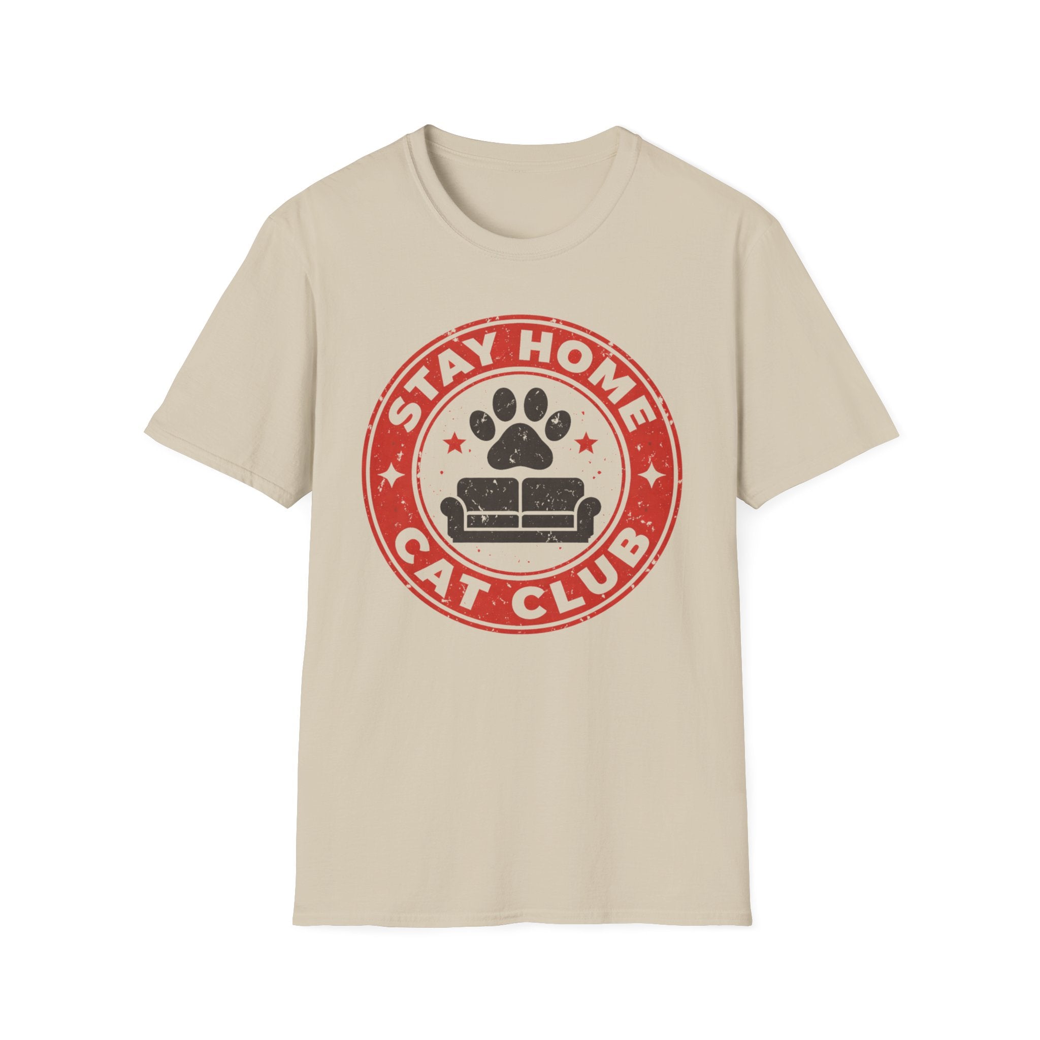 Stay Home Cat Club - T-Shirt
