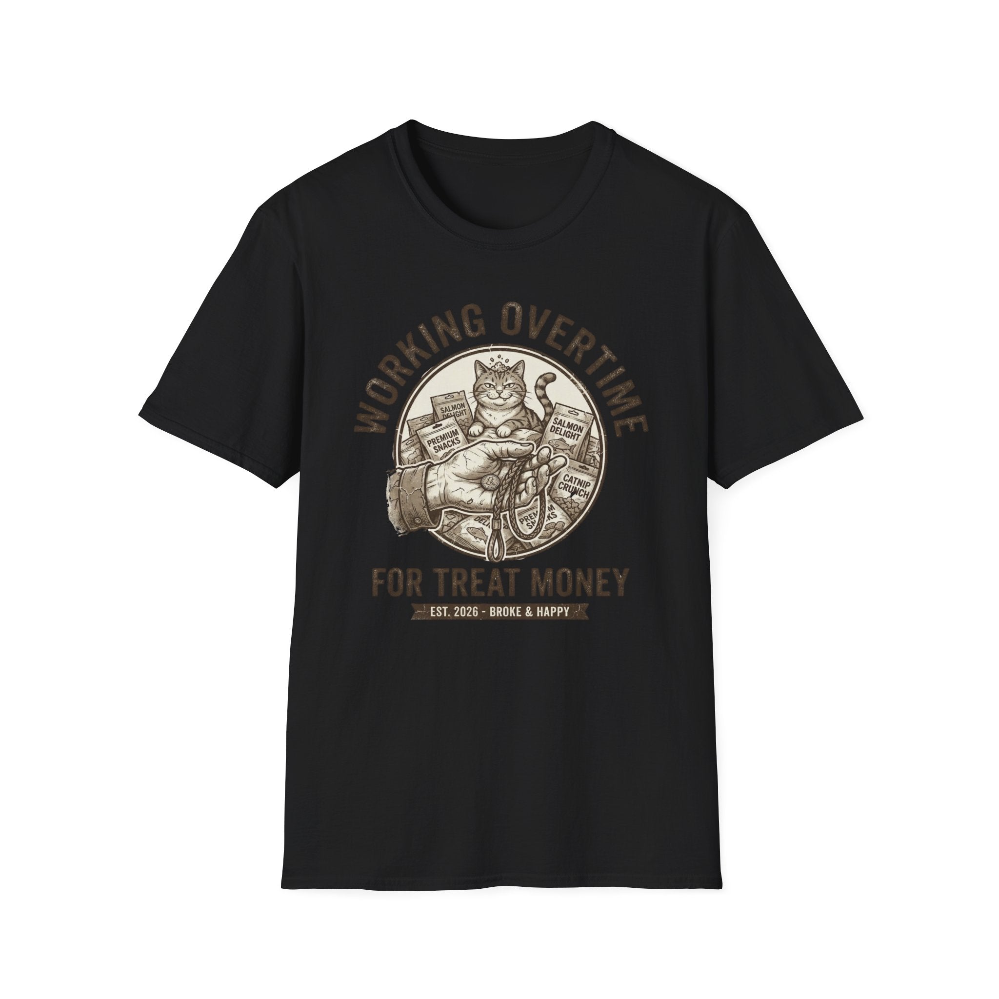 Working Overtime For Treat Money - T-Shirt