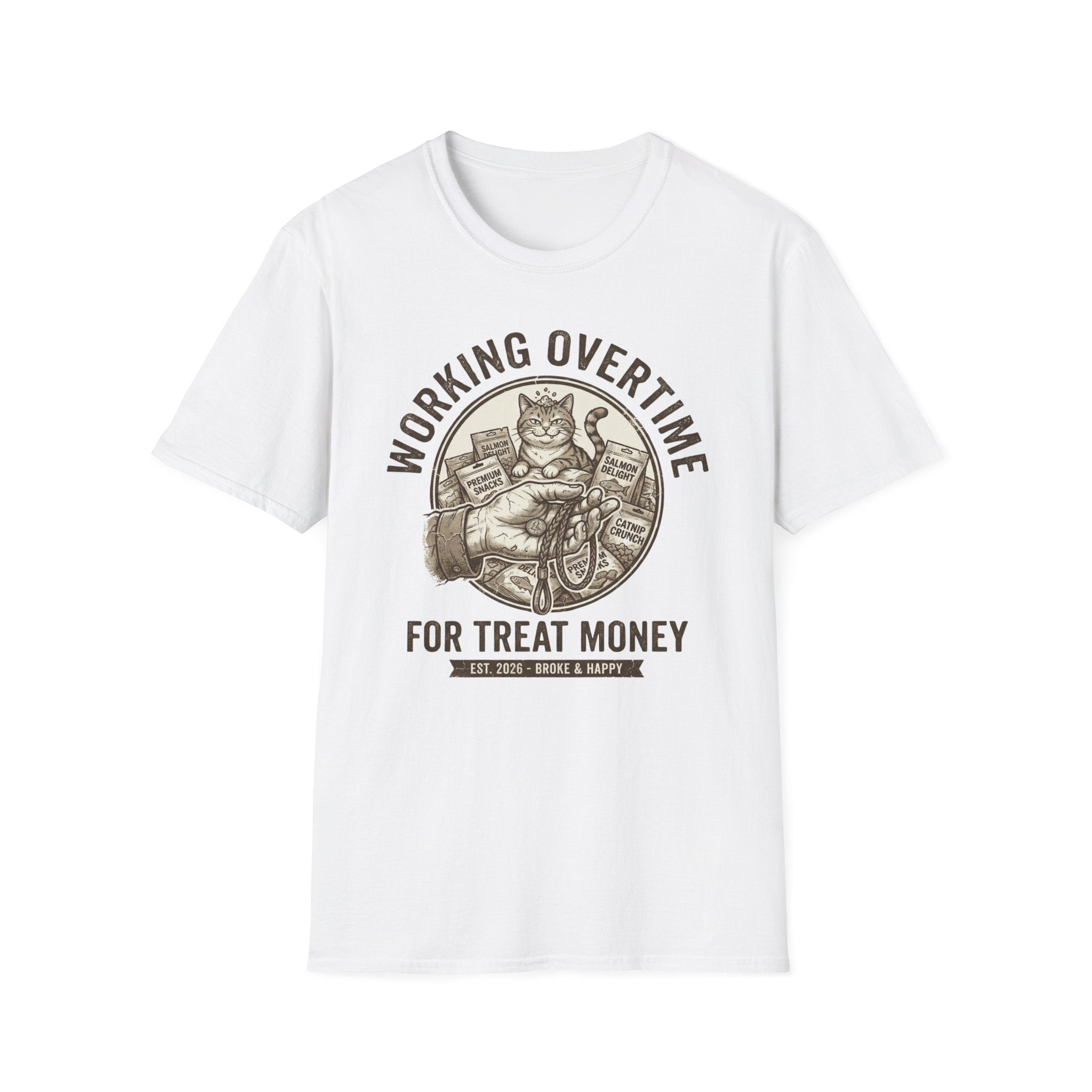 Working Overtime For Treat Money - T-Shirt