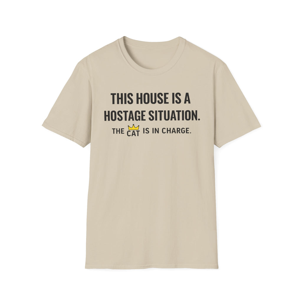 The Cat Is In Charge - T-Shirt