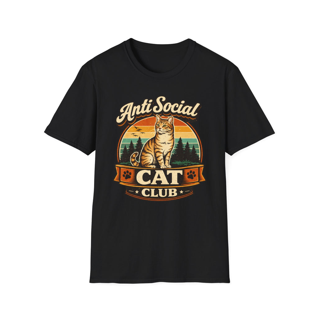 Anti-Social Cat Club - T-Shirt