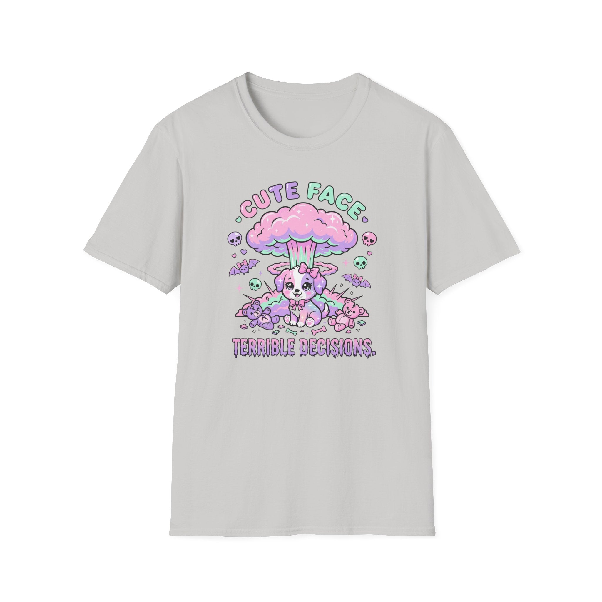 Cute Face, Terrible Decisions - T-Shirt