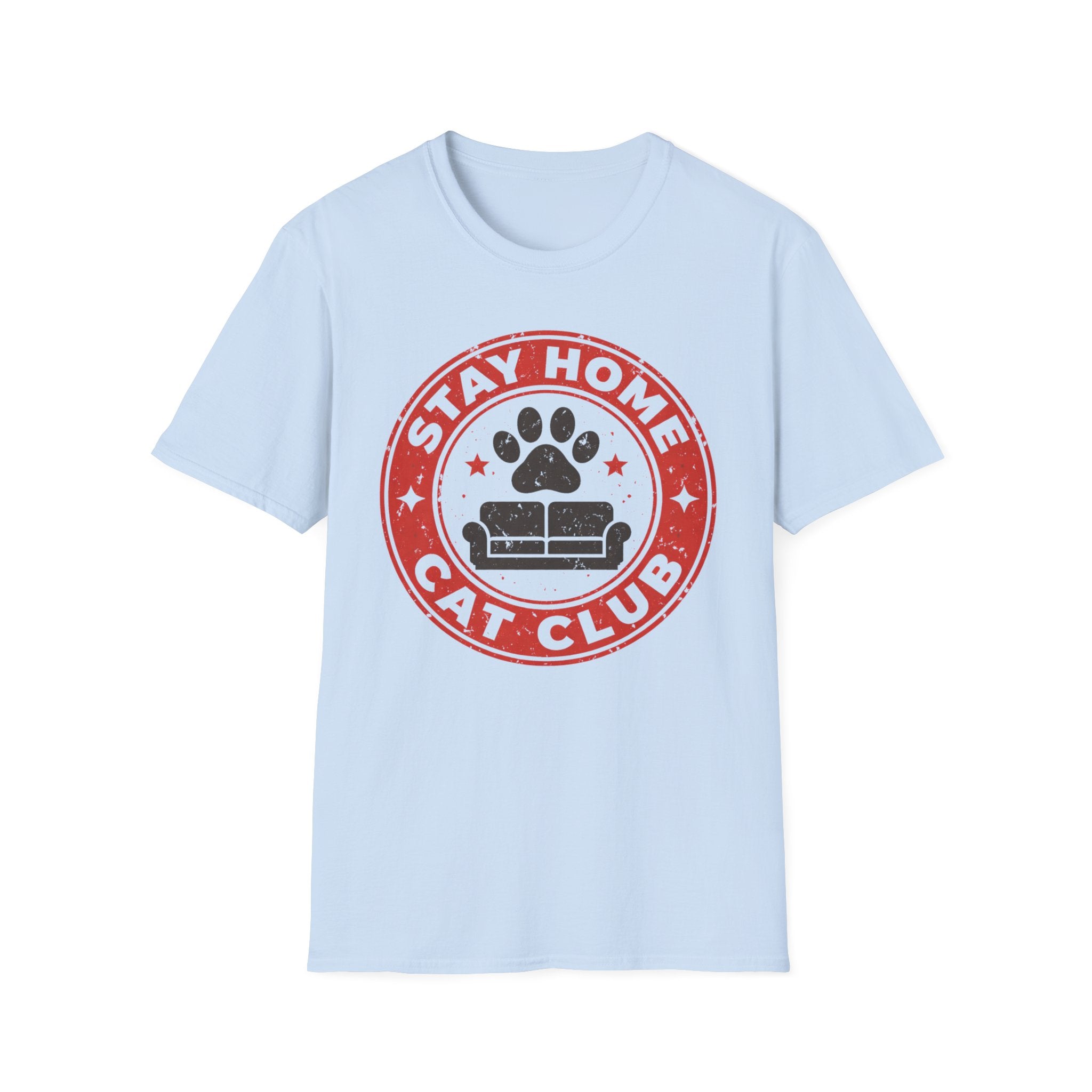 Stay Home Cat Club - T-Shirt
