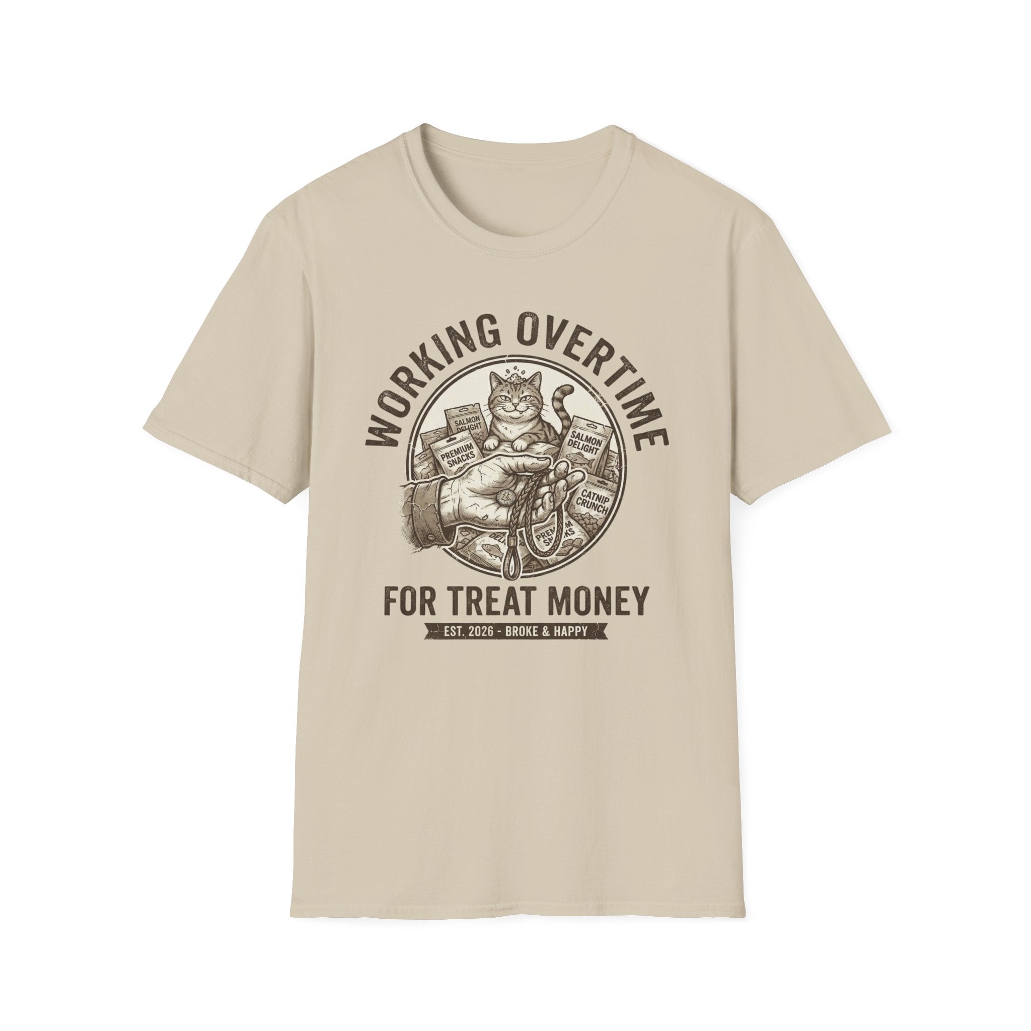 Working Overtime For Treat Money - T-Shirt
