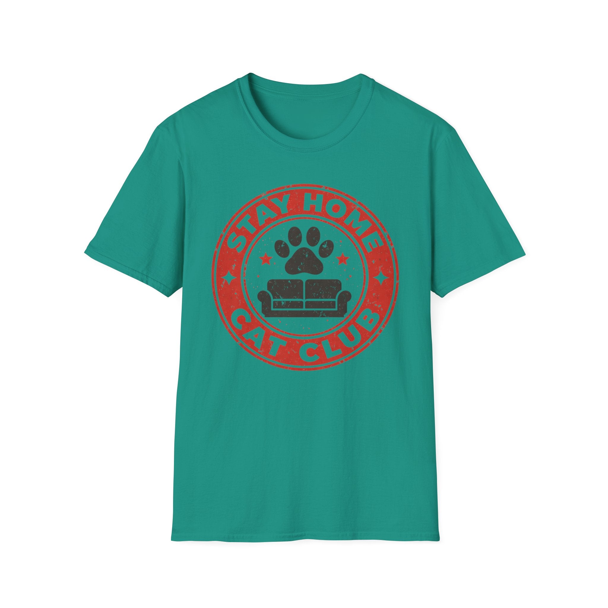 Stay Home Cat Club - T-Shirt