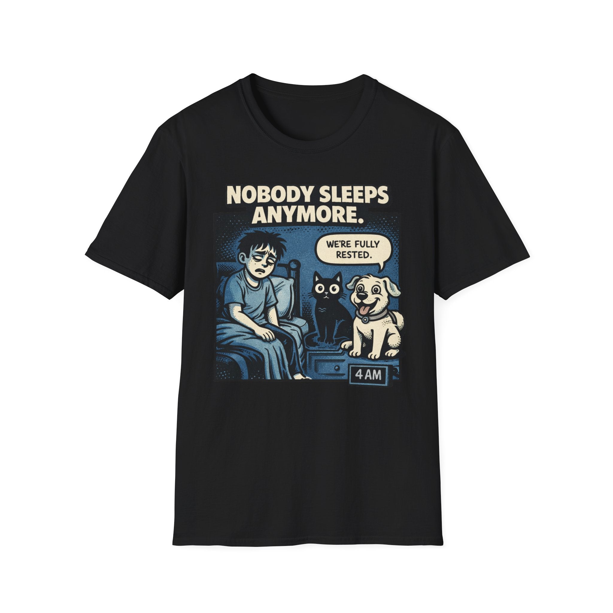 Nobody Sleeps Anymore - T-Shirt
