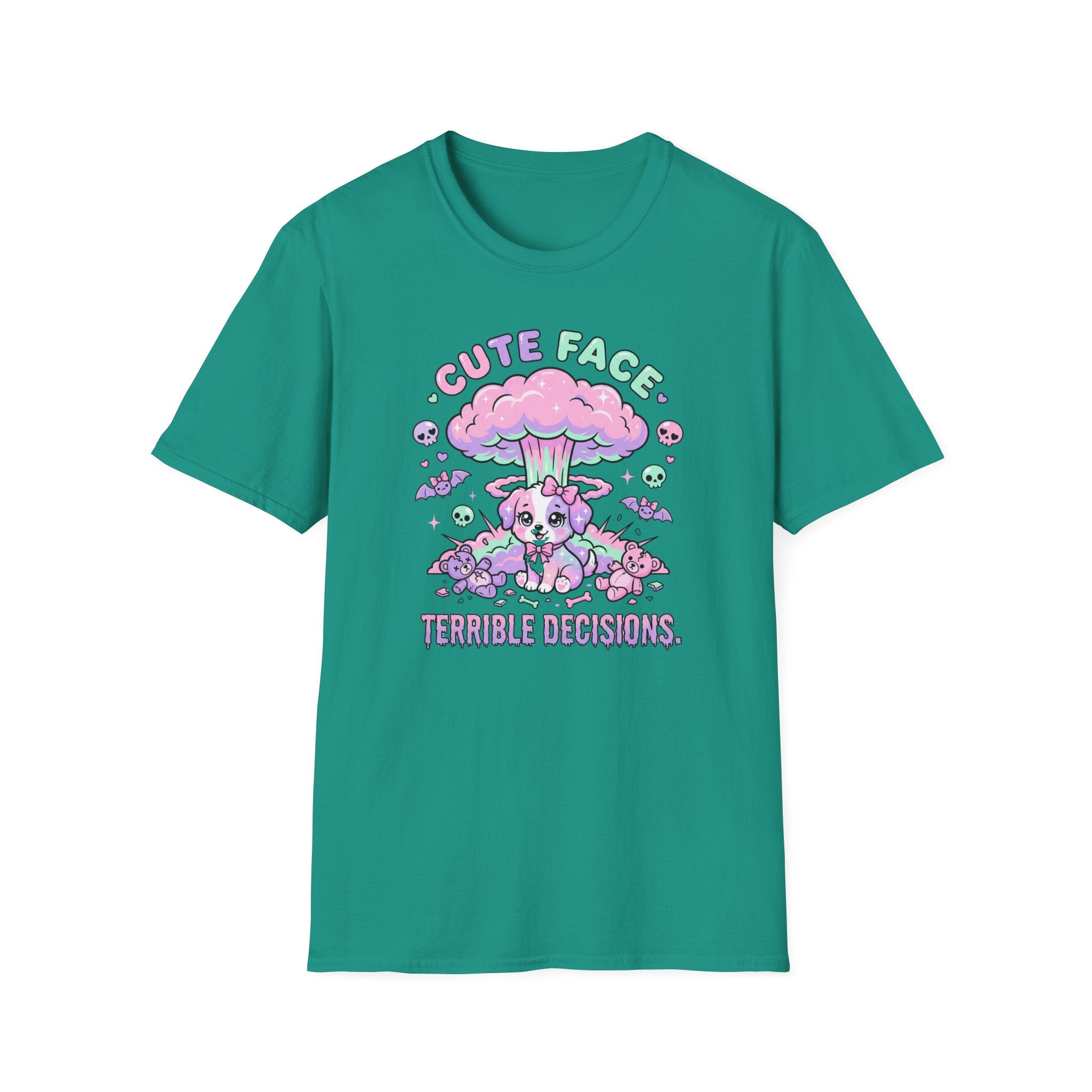 Cute Face, Terrible Decisions - T-Shirt