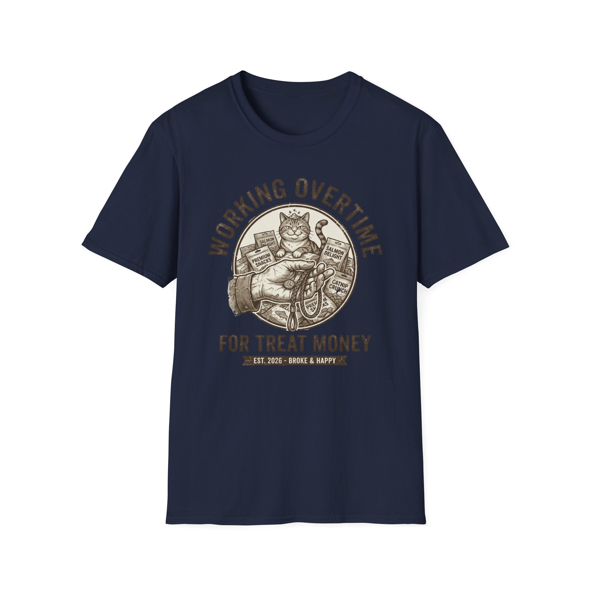 Working Overtime For Treat Money - T-Shirt