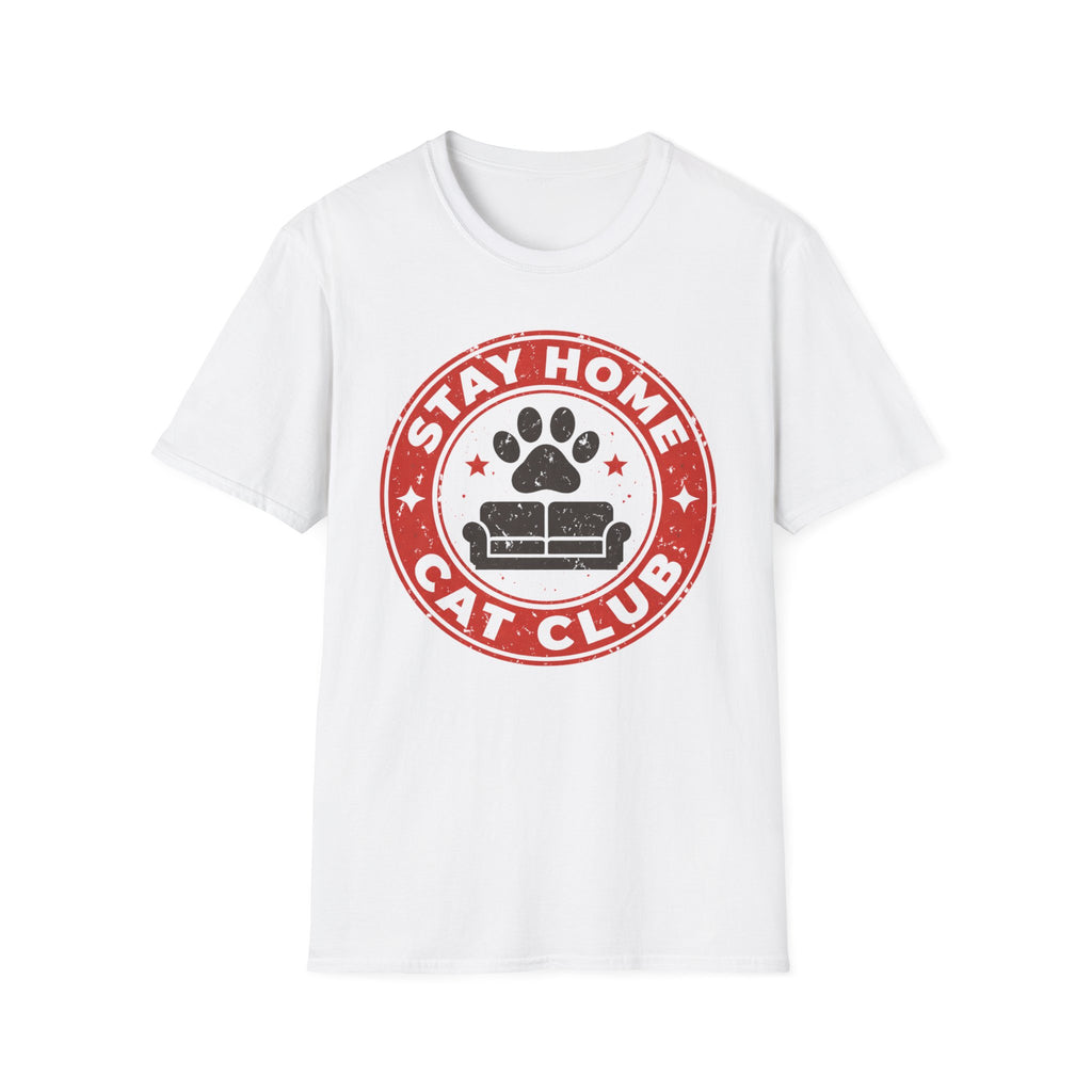 Stay Home Cat Club - T-Shirt