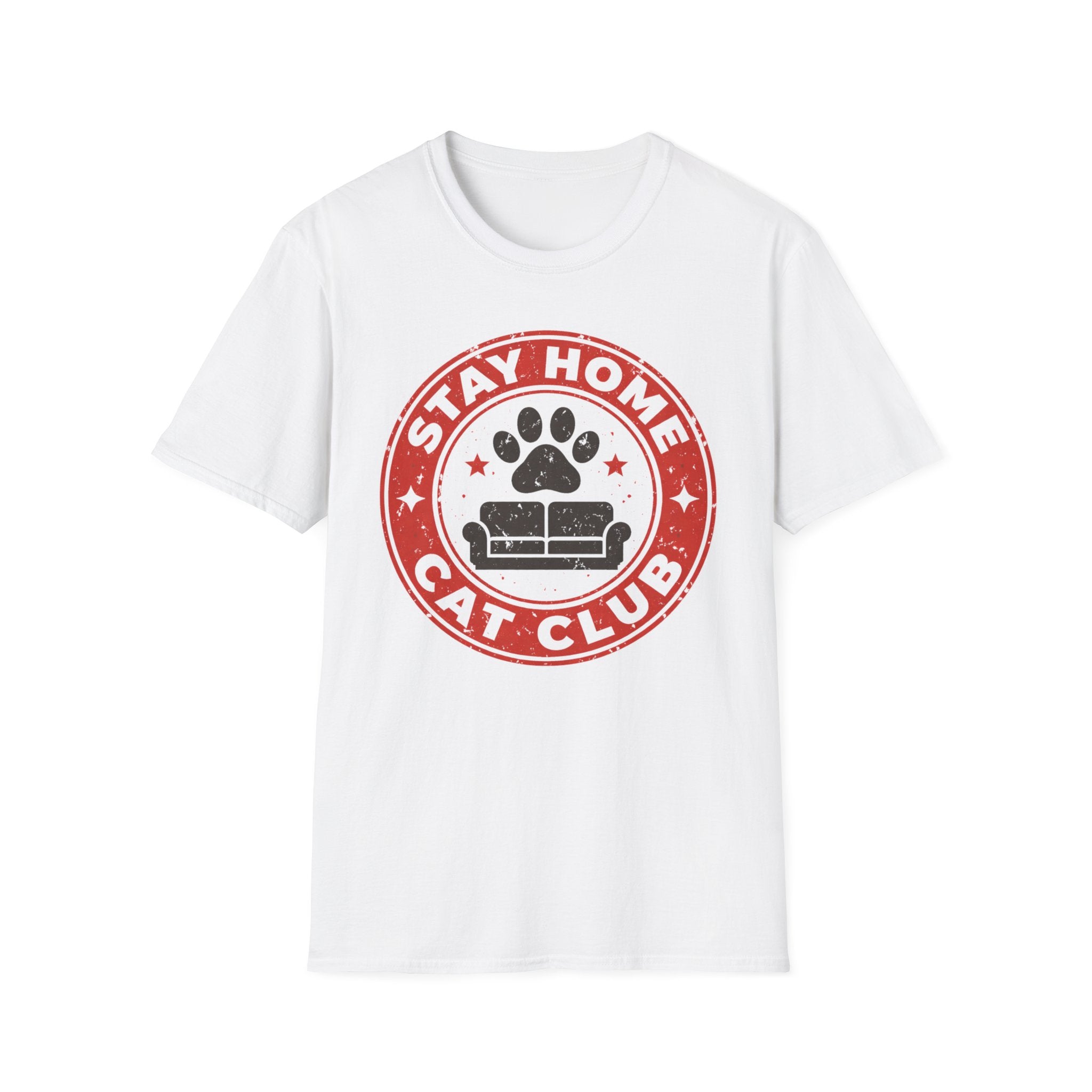 Stay Home Cat Club - T-Shirt