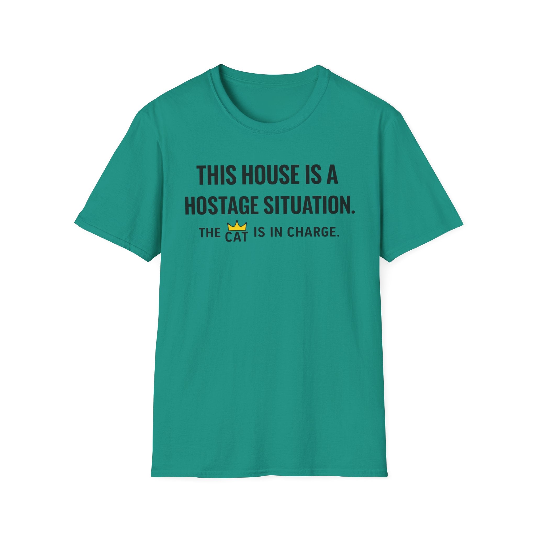 The Cat Is In Charge - T-Shirt