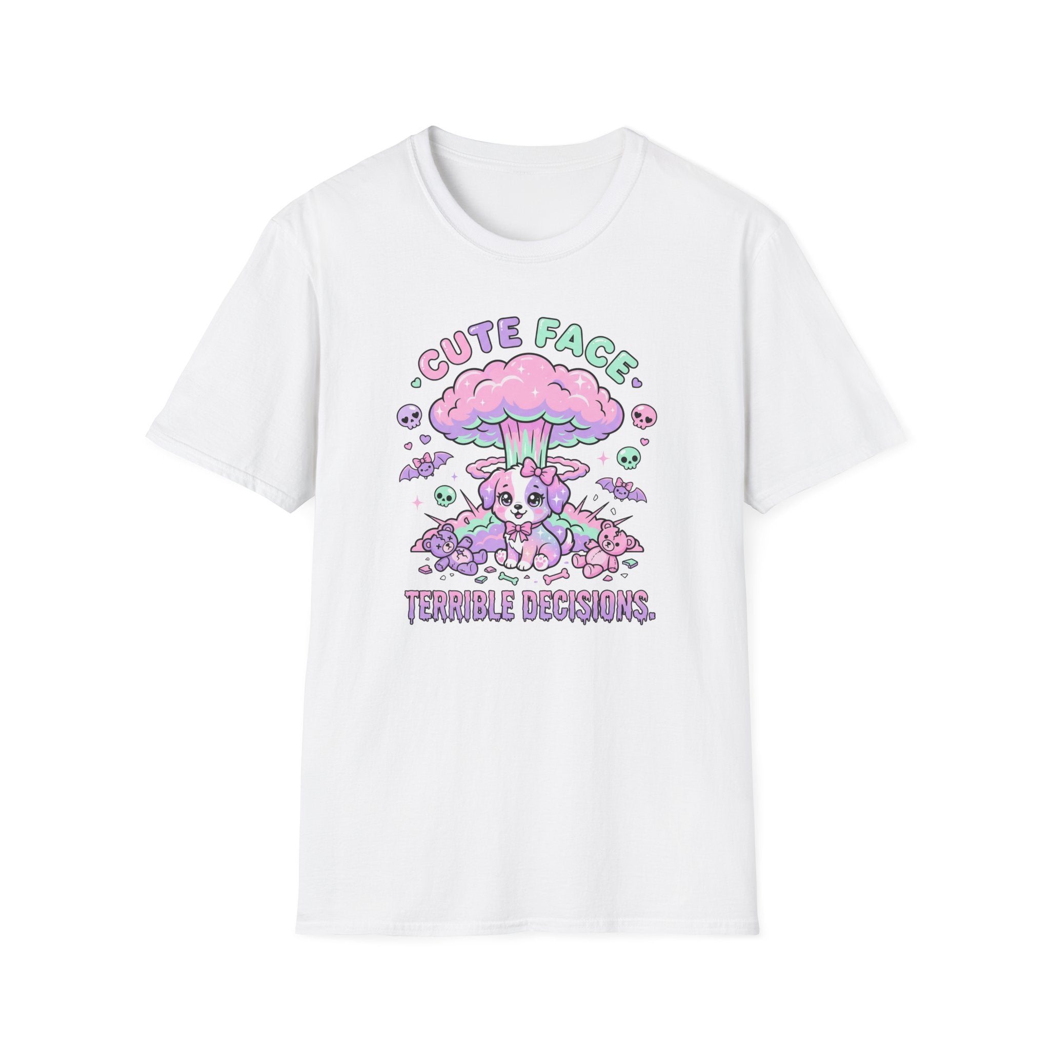 Cute Face, Terrible Decisions - T-Shirt