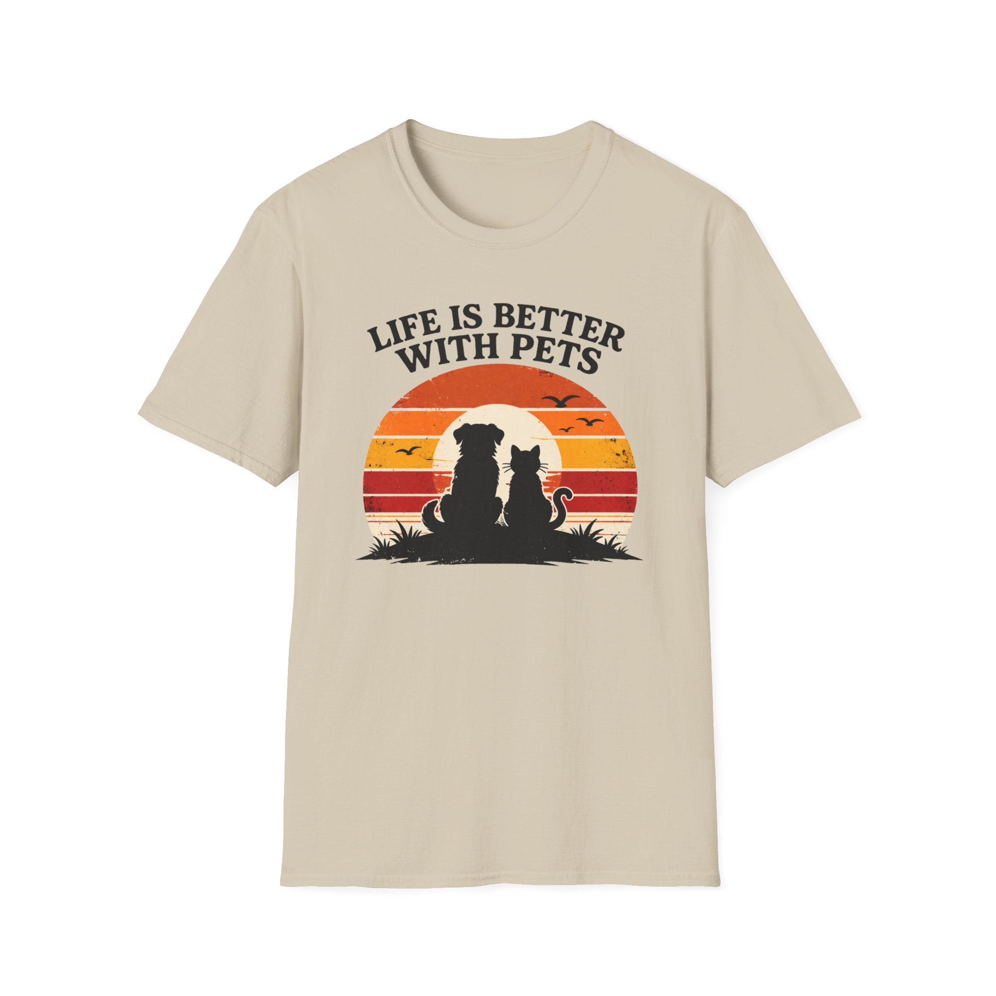 Life Is Better With Pets - T-Shirt